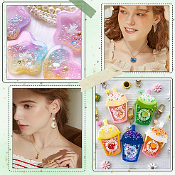 100G 10 Colors Luminous Bubble Beads&nbsp;MRMJ-SC0001-31