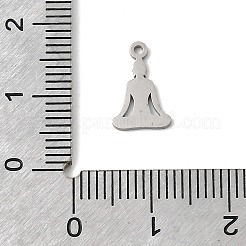 304 Stainless Steel Charms&nbsp;STAS-H247-05P