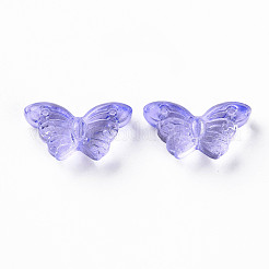 Transparent Spray Painted Glass Beads&nbsp;GLAA-S190-018A-06