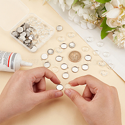 DIY Half Round Pendants Making Kits&nbsp;DIY-UN0002-40P