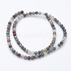 Natural Jasper Bead Strands&nbsp;G-P226-02-4mm