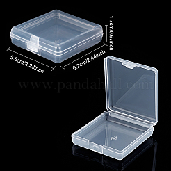 20Pcs Transparent Plastic Bead Containers&nbsp;CON-BC0002-26