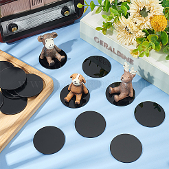 30Pcs Acrylic Flat Round Action Figure Display Bases&nbsp;KY-FG0001-13