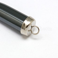 Non-magnetic Synthetic Hematite Pendants&nbsp;G-N0050-32P
