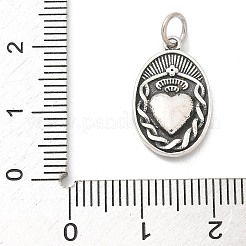 925 Sterling Silver Pendants&nbsp;STER-R008-04AS-06