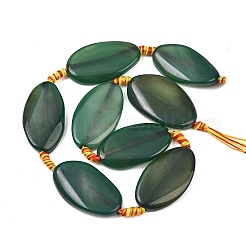 Natural Banded Agate Beads Strands&nbsp;G-F825-H01-01B
