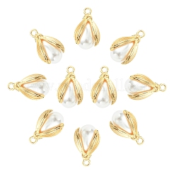 10Pcs ABS Plastic Imitation Pearl Pendants&nbsp;FIND-YW0008-30
