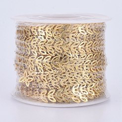 Brass Handmade Cobs Chains&nbsp;CHC-G006-14G