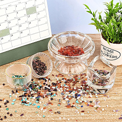 3000Pcs 15 Styles Natural & Synthetic Gemstone Chip Beads&nbsp;G-AR0005-80