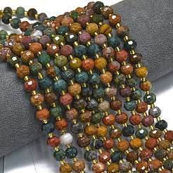 Natural Ocean Jasper Beads Strands&nbsp;G-K389-E10-01