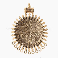 Tibetan Style Alloy Chandelier Components&nbsp;PALLOY-E460-15AG