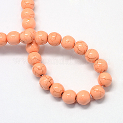 Synthetic Turquoise Bead Strands&nbsp;X-TURQ-S284-10mm-B04