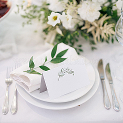Rectangle Paper Table Place Cards&nbsp;AJEW-WH0752-125A