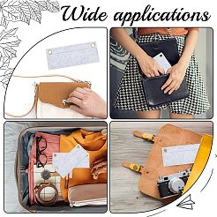 4Pcs 4 Style Wool Felt Purse Organizer Insert&nbsp;DIY-CN0002-11