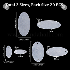 60Pcs 3 Styles Natural Shell Connector Charms&nbsp;BSHE-PH0001-49