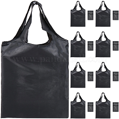 10Pcs Reusable Polyester Supermarket Shopping Tote Bags&nbsp;ABAG-CN0001-48
