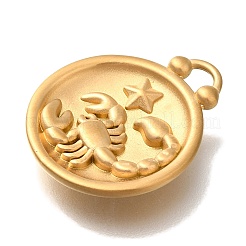 PVD Vacuum Plating 304 Stainless Steel Pendants&nbsp;STAS-S148-30G-08