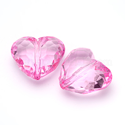 Transparent Acrylic Beads&nbsp;X-PL318Y-4