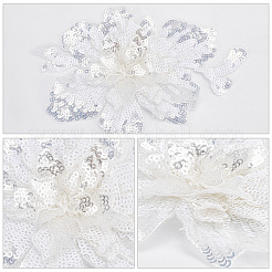 4Pcs Milk Fiber Embroidery Ornament Accessories&nbsp;DIY-GF0006-38