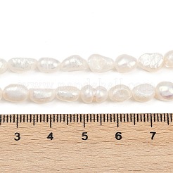 Natural Cultured Freshwater Pearl Beads Strands&nbsp;PEAR-P064-20H-02A