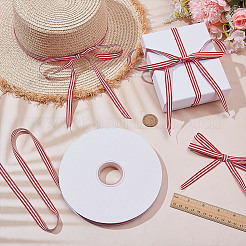 Polyester Stripe Ribbon&nbsp;OCOR-WH0101-167B