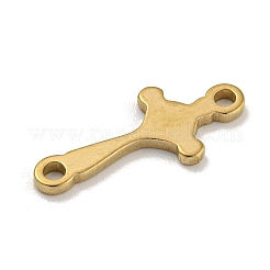 Ion Plating(IP) 201 Stainless Steel Connector Charms&nbsp;STAS-S146-07G