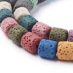 Natural Lava Rock Beads Strands&nbsp;G-F671-04A-15