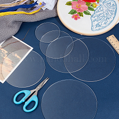 16Pcs 4 Styles Acrylic Plates&nbsp;AJEW-OC0005-32