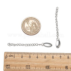 Tarnish Resistant 304 Stainless Steel Chain Extender&nbsp;X-STAS-E104-37P