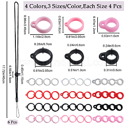 6Pcs Adjustable Polyester Neck Lanyard&nbsp;DIY-GF0008-38A