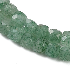Natural Green Strawberry Quartz Beads Strands&nbsp;G-H078-C42-6mm