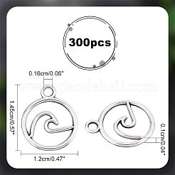 300Pcs Tibetan Style Alloy Pendants&nbsp;TIBE-FH0001-18