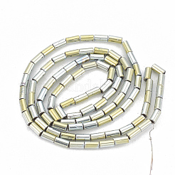 Electroplate Non-magnetic Synthetic Hematite Beads Strands&nbsp;G-T061-137B