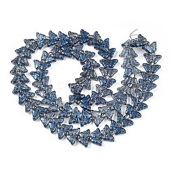 Electroplate Glass Beads Strands&nbsp;EGLA-N012-04N