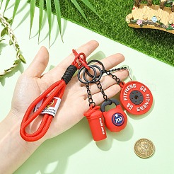 8Pcs 8 Styles Alloy Pendant Decorations&nbsp;HJEW-YW00556-03