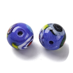 Handmade Millefiori Lampwork Beads&nbsp;LAMP-R003-02B-05