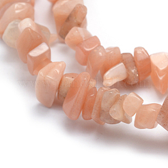 Natural Sunstone Beads Strands&nbsp;G-P332-46