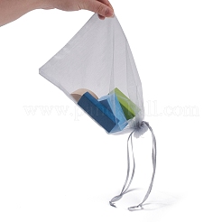 Organza Gift Bags with Drawstring&nbsp;OP-R016-17x23cm-05