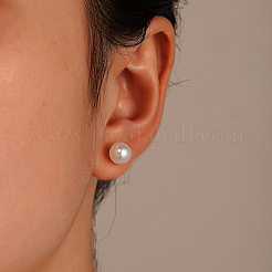 Imitation Pearl Stud Earrings&nbsp;WH-WG89E34-01