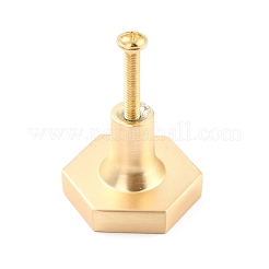 Hexagon with Marble Pattern Brass Box Handles & Knobs&nbsp;DIY-P054-C05