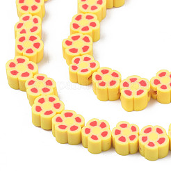 Handmade Polymer Clay Bead Strands&nbsp;CLAY-N011-48B-C02
