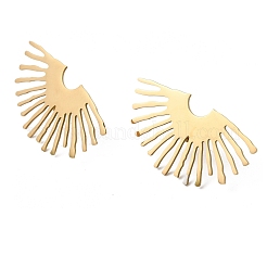 304 Stainless Steel Stud Earrings for Women&nbsp;EJEW-K296-10G