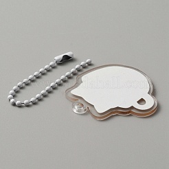 Cute Coffee Cup Cat Acrylic Pendant Keychain&nbsp;FIND-CJC0006-79E
