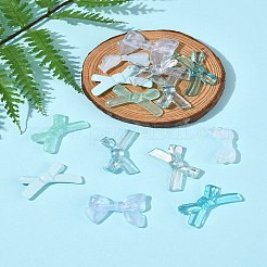 70Pcs 7 Styles Opaque & Transparent Acrylic Beads&nbsp;MACR-FS0002-13