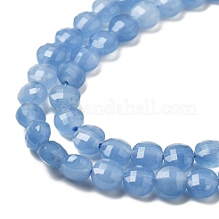 Natural Dyed White Jade Beads Strands&nbsp;G-C179-A6mm-10