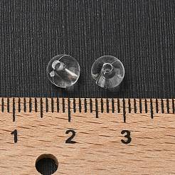 Transparent acrylic beads&nbsp;X-PL526_6MM