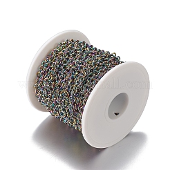 Ion Plating(IP) 304 Stainless Steel Rolo Chains&nbsp;CHS-H013-07M-I