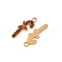304 Stainless Steel Enamel Pendants&nbsp;STAS-G357-01G-07