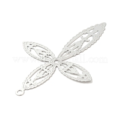 Non-Tarnish 201 Stainless Steel Filigree Pendants&nbsp;STAS-K257-21P