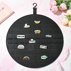 3Pcs 3 Styles Wall Mounted Brooch Jewelry Display Rolls&nbsp;ODIS-CJ0001-03